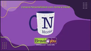 Caneca Personalizável Azul